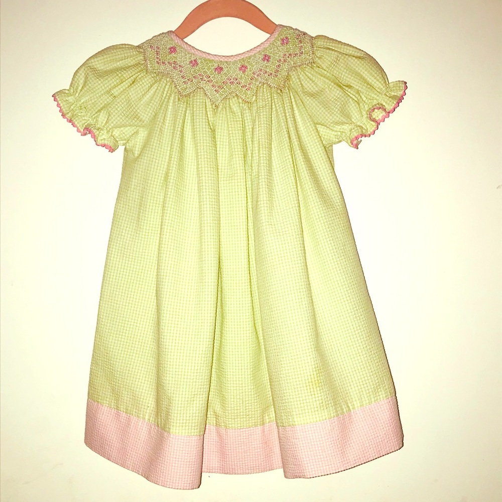 Baby Girl Handmade Smock Dress